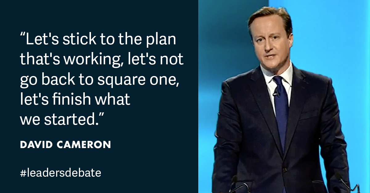 David Cameron tweet media