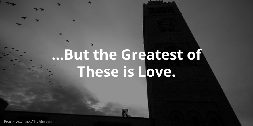 #GoodFriday Love is the best weapon we have against the evil in the world; love someone today, especially if its hard
