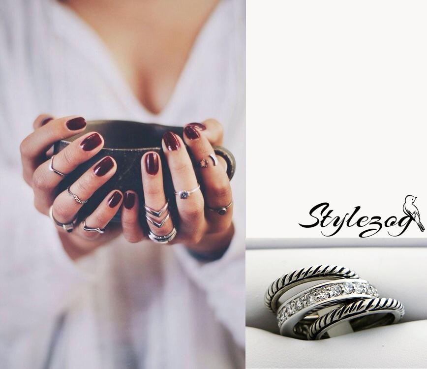 Looking for some #ringstacking #inspiration? Keep it simple with our Stack It Ring. bit.ly/SZ_StackItRings