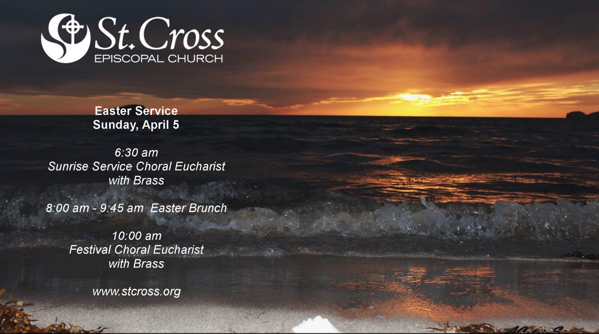 #GoodFriday service at noon, Labyrinth walk 1-3pm at St. Cross #Episcopal Church - more at ow.ly/L9EPY