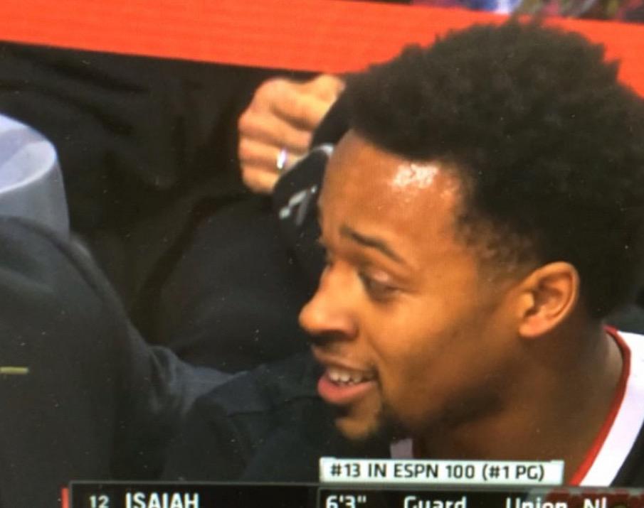 BleacherReport's tweet photo. VIDEO: 5-star says he chose UK because D-Rose (Memphis) &amp; Tyreke Evans (Memphis) played there http://t.co/tP51bhdiuU http://t.co/djR2aN8X2v
