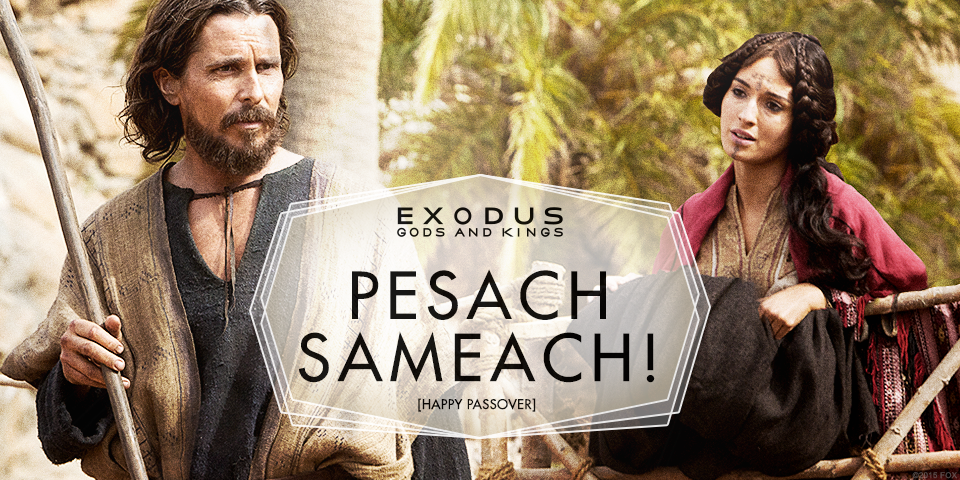 Tradition brings families together. Have a wonderful Passover. #ExodusMovie