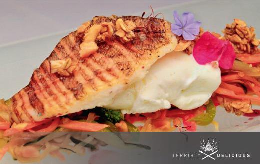 ¿Qué opinas si en la hora del almuerzo incluyes al #PezLeónCo a la parrilla con mantequilla?