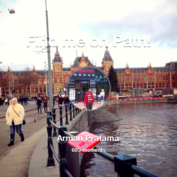 I've shared 603 memories with my friends on #Path - see them now at path.com! #thepersonalnetwork