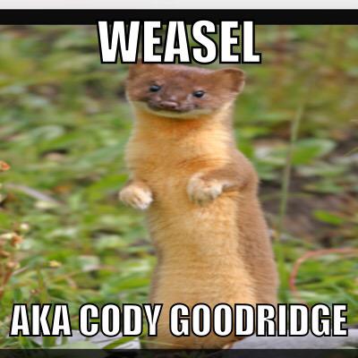 ryanwms29's tweet photo. Biggest weasel on the shore#lockupurladies#weasel @cgoodridge17 http://t.co/3AIGZq3XOn