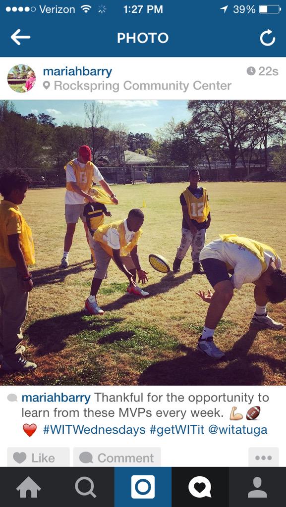 WITatUGA's tweet photo. We love our tutors! Keep snapping pics with your WIT kiddos to #getWITit http://t.co/UH6lNIw8Jo