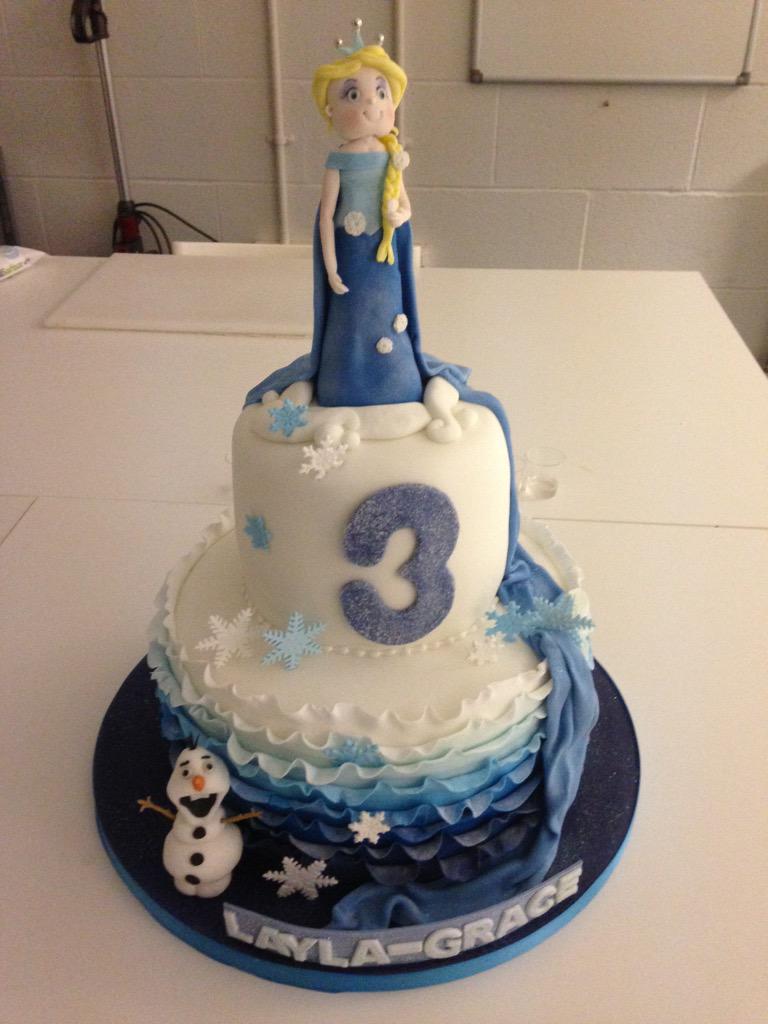 Juliescakehouse's tweet photo. Frozen birthday cake #frozen #Disney #cake #birthday #childrensparty #cakedesign #art http://t.co/mlyVhv6hLn
