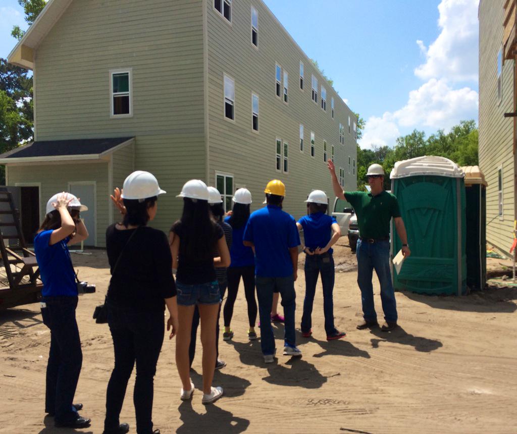 TheCollierCo's tweet photo. Walk-through at LUX13 with UF Undergraduate Real Estate Society. #LiveLifeLux http://t.co/pnD1YbPUFZ