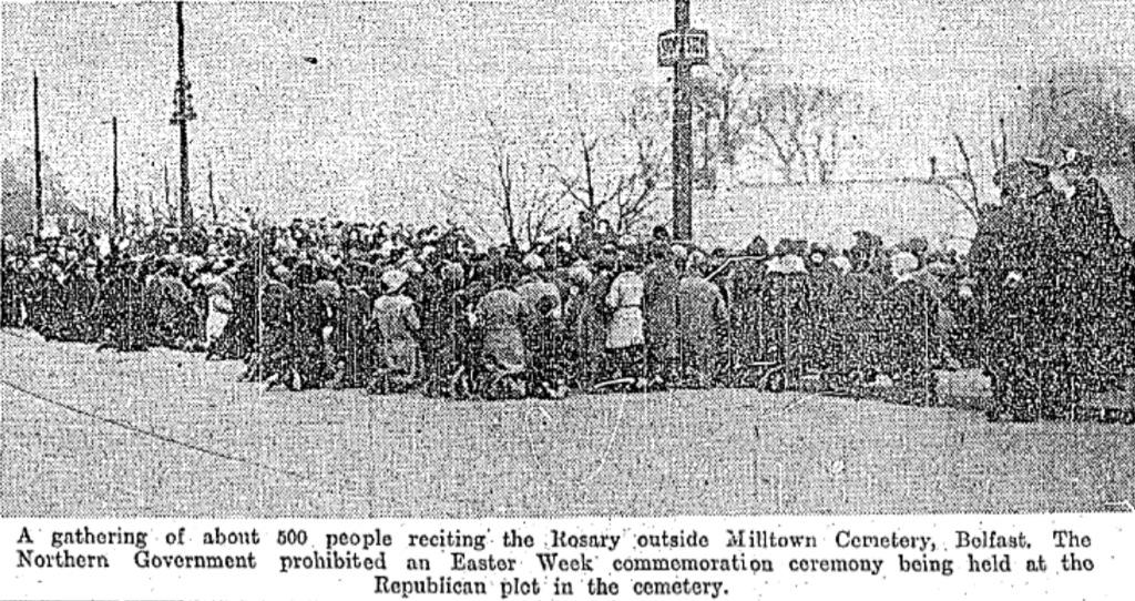 JJCONeill's tweet photo. The 1916 #EasterRising commemorations in Belfast #ireland #history #1916Easter https://t.co/55ObCPntPX http://t.co/eu8QfrgefC