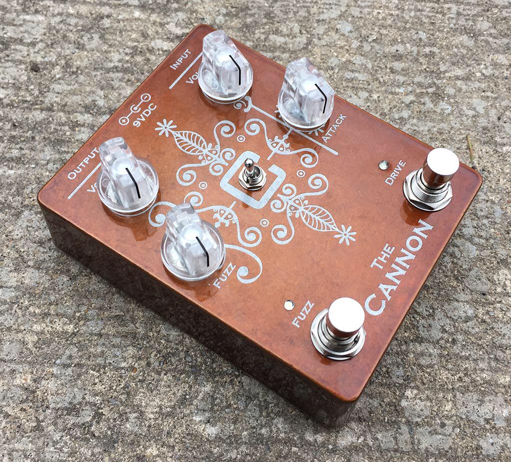 A prototype of my new guitar pedal.