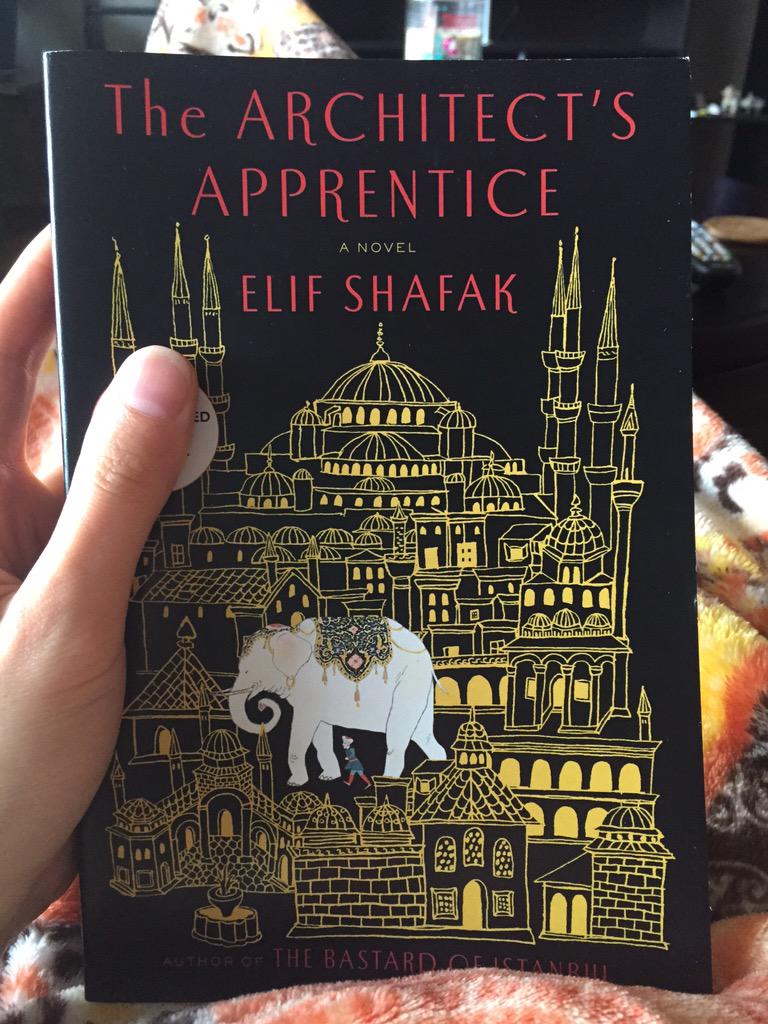 Dr_Sairany's tweet photo. Just got my copy of #ArchitectsApprentice by @Elif_Safak. Perfect weather to just stay indoor and enjoy this read. http://t.co/rpQ33xz5bn