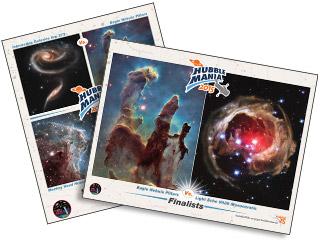 HubbleTelescope's tweet photo. #HubbleMania and #Hubble fans, print a finalist mini-poster at http://t.co/ALkhYFqOWJ. Voting ends at 9am ET April 6! http://t.co/I6CG8CZE3p