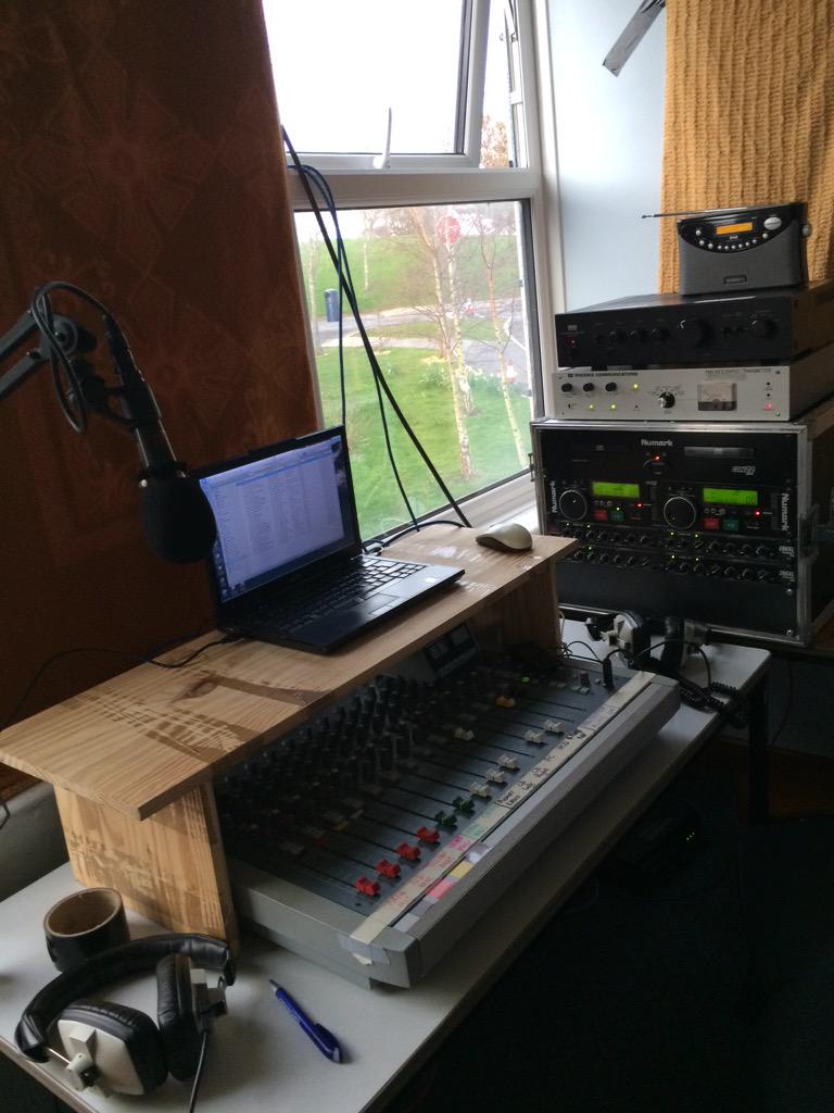 CelebrateFM's tweet photo. Studio is all set up! Tune in on the morning of Sunday 5th for the beginning of Celebrate FM. http://t.co/Jz3natYSL8