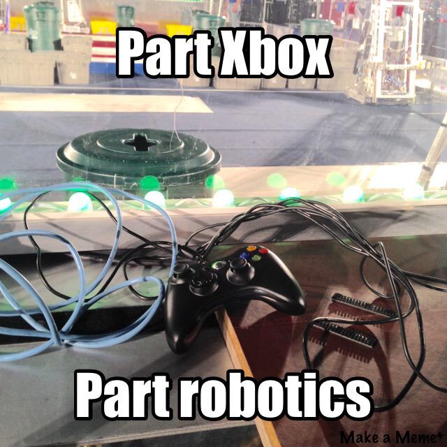 FIRSTRoboticsWE's tweet image. Video games meet robotics #robotmeme #WEGLR