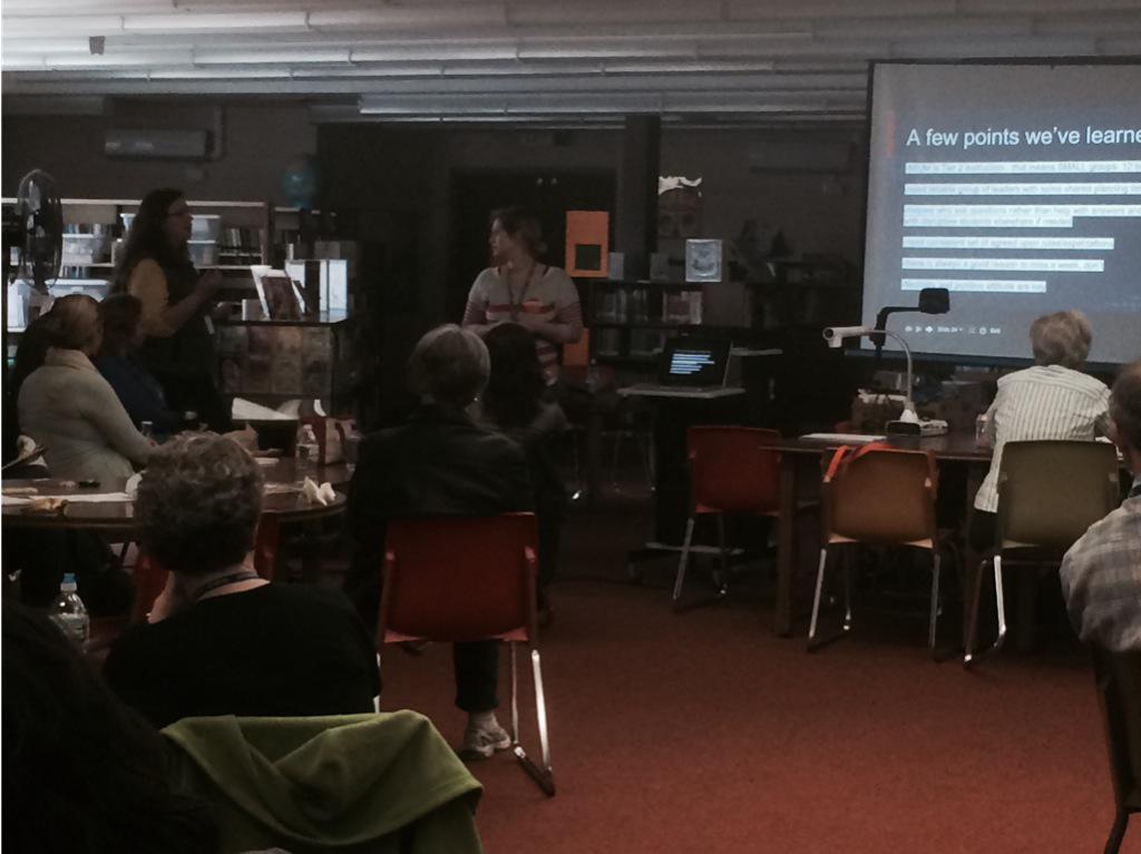 NancyCheevers's tweet photo. Teachers teaching teachers at Jackson Street School! #thank you Kathy Bredin and Sadie Cora http://t.co/9vVqzGXVtn