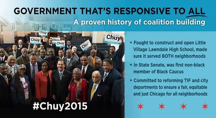 19thChuy's tweet photo. Jesus "Chuy" Garcia for Mayor! @garcia4chicago #Garcia4Chicago #imwithchuy #VoteChuy http://t.co/87iIwJdDsq