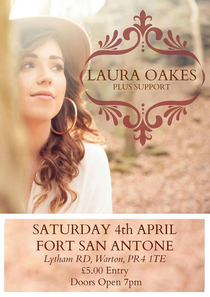 waynehadlow's tweet image. Sat 4th Laura Oakes at FSA
support-Toria Lynn &amp;amp; Ellie Dibben
only £5 each
open 7pm
01772633172
fortsanantone.com