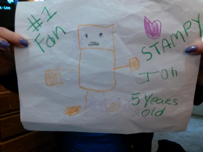 My grandson Lil Jon is 5 and he is your #1 fan of @Stampylongfans http://t.co/som78juNOO<a href="/tag/sexysaturday"class="tags"><span>#sexysaturday</span></a>