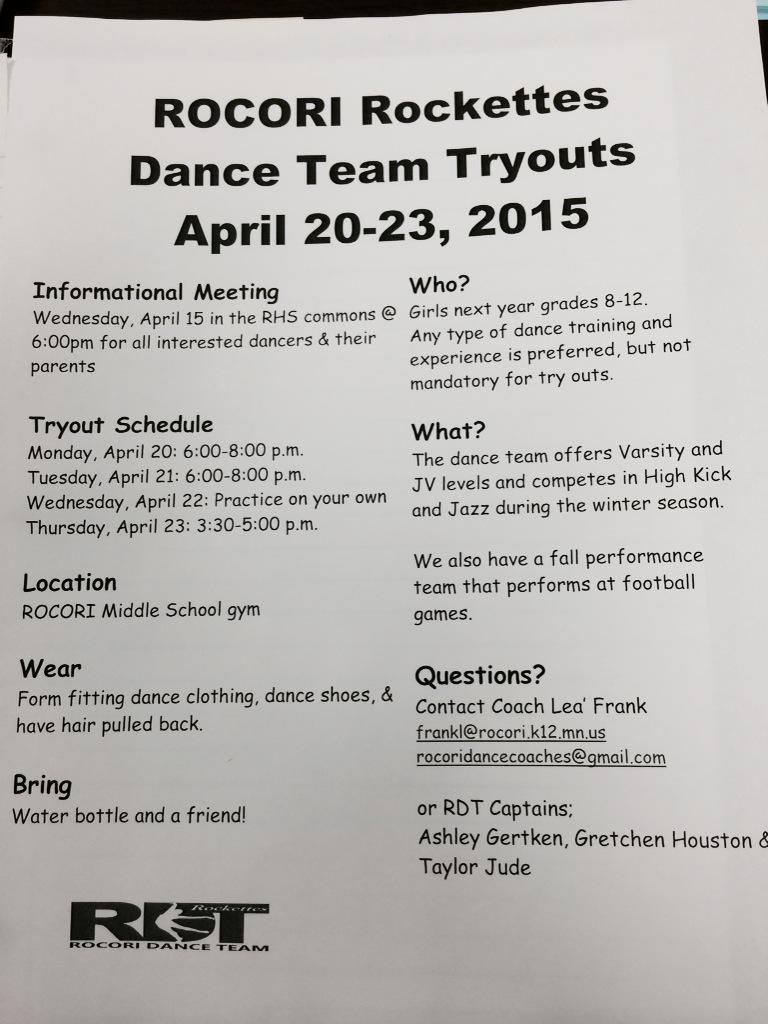 Rocori Dance Team tweet media