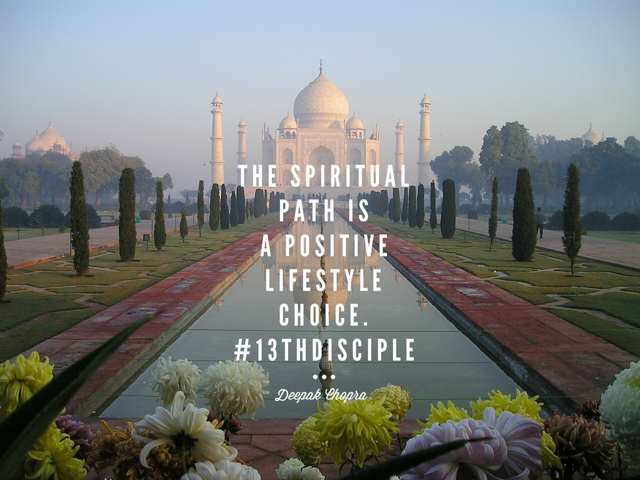 DeepakChopra's tweet photo. The #13thDisciple my new novel is out now! http://t.co/n8EnwNx4xV   Speaking in San Antonio, TX on Wed. April 8th. http://t.co/jcOIcp48RN