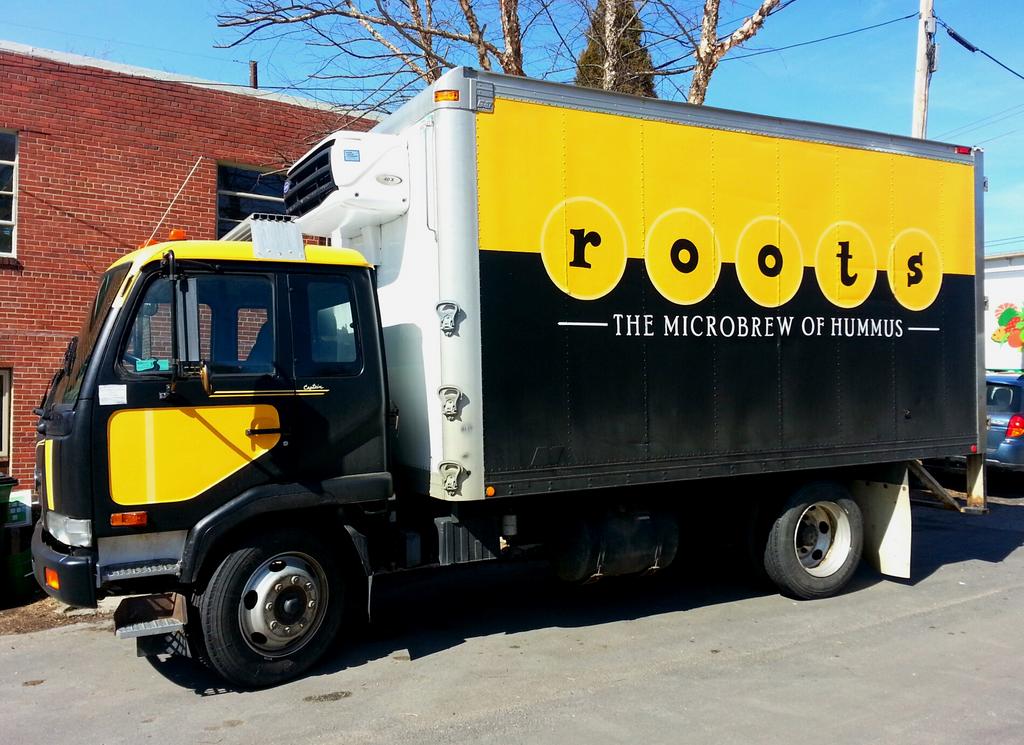 RootsHummus's tweet photo. B on the lookout for our 4-wheeled #hummus rover @PisgahBrewing 2day! #freerootsfriday #microbrewofhummus #TGIF http://t.co/zHDm16CvQk