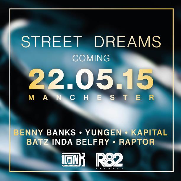 IconXmusic's tweet photo. We are happy to announce the new @StreetDreamsMCR line up for this May. #Manchester 

Do not miss this one http://t.co/USACmNMYg0