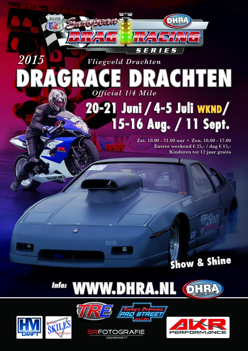 DHRA_Dragrace's tweet photo. The official DHRA flyers for this season..#dhra #edrs #streetlegal http://t.co/U56UDohOf0