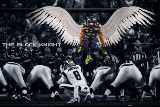  Happy birthday to the Black Knight and the hardest hitter in the back field! 