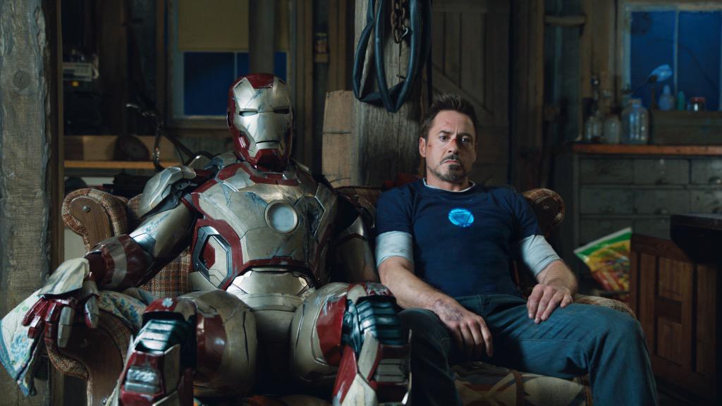 _shannononeillx's tweet photo. Marvel marathon starting with this handsome chap @RobertDowneyJr #ironman #1 #2 #3 http://t.co/O52cKwcyNZ
