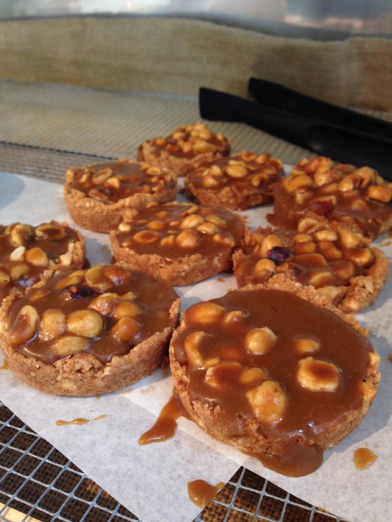 10thefoodshed's tweet photo. Paul is holding the fort in the shop tomorrow. Roasted hazelnut caramel #glutenfree tarts. Grab them whilst you can! http://t.co/DlykqmcJlm