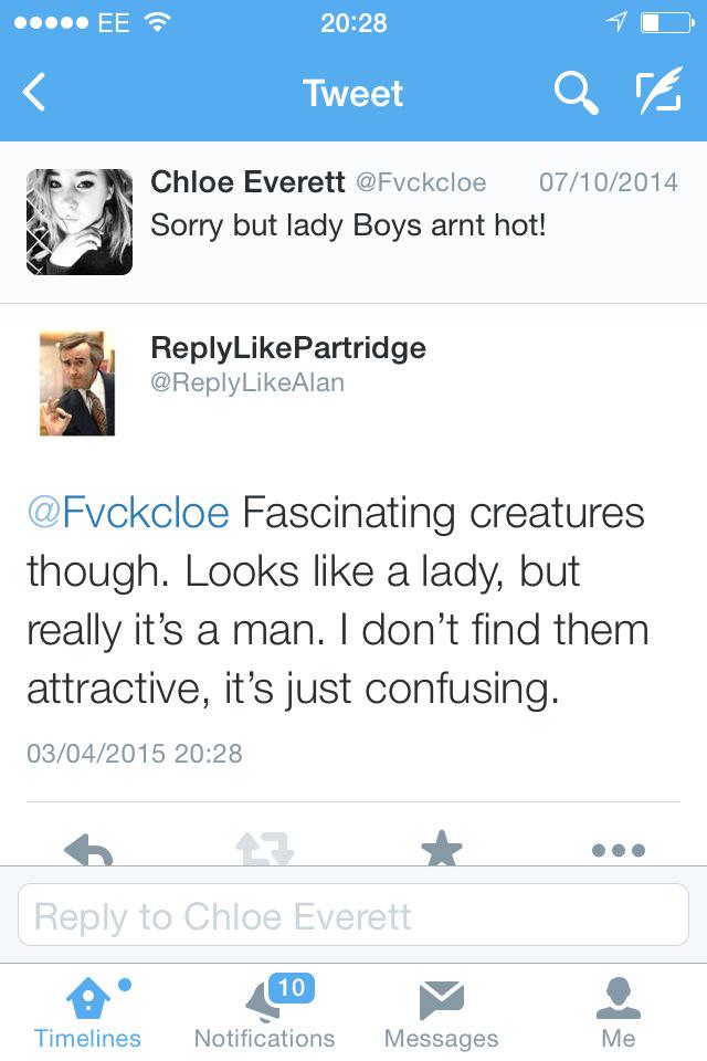#ReplyLikePartridge