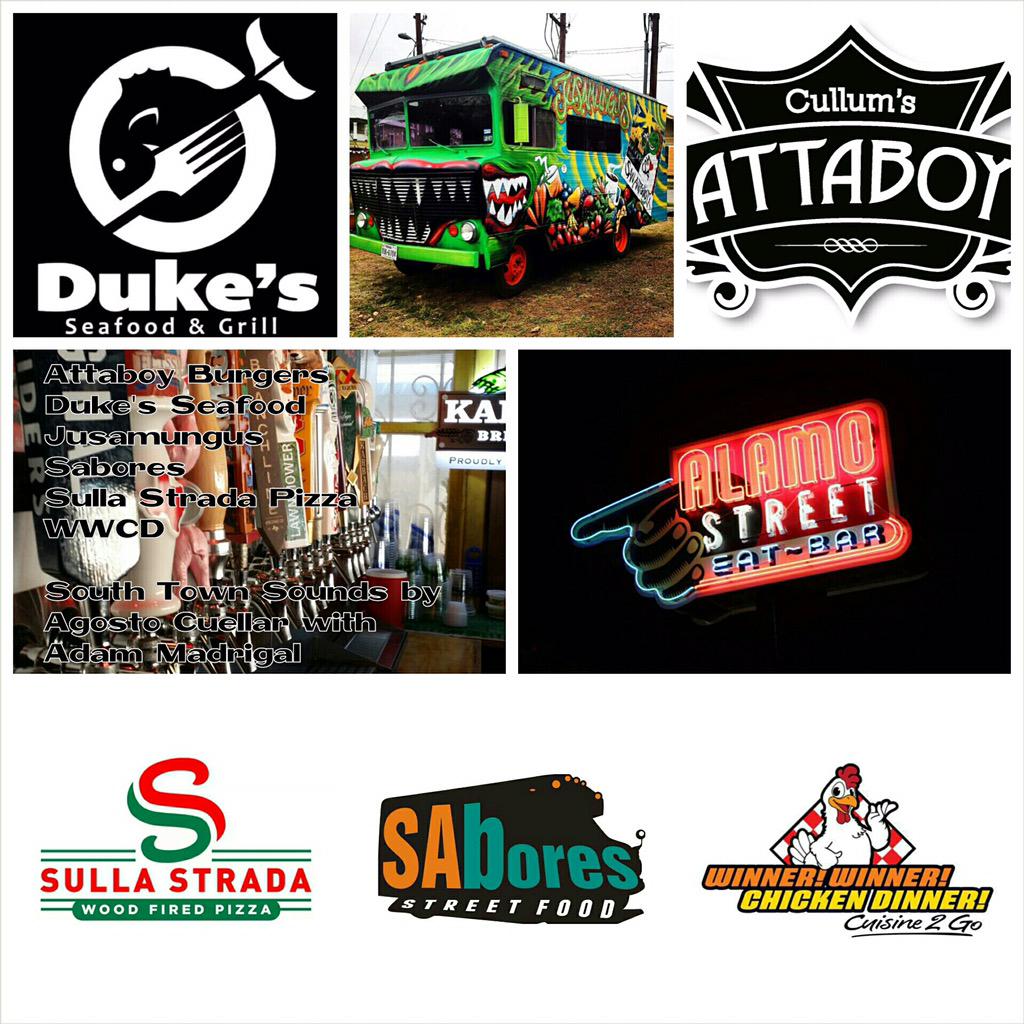 AlamoEatBar's tweet photo. #FirstFriday with #southtown sound from #DJAdamMadrigal @DirtyBoyAdam &amp; #DJRefried @agostocuellar http://t.co/HXbrUqj39m
