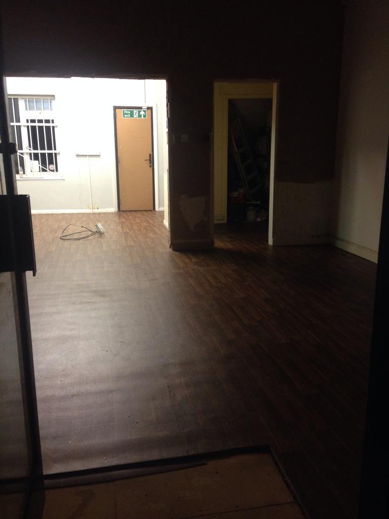BlueCowCoffee's tweet photo. @Jhfloorcovering thx for doing us a wonderful new floor in our new shop... It's transformed it... http://t.co/apV7YXLxce