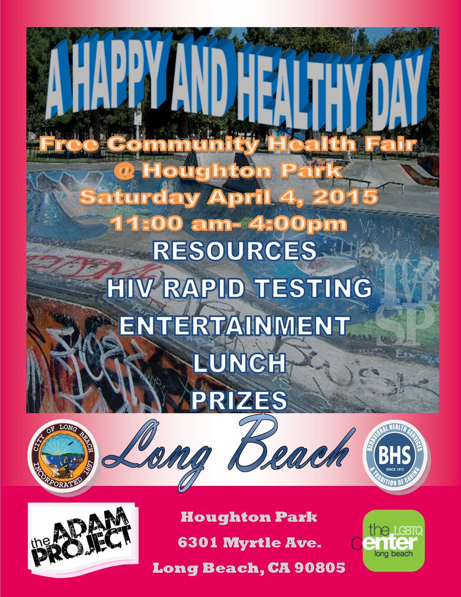 ADAMProjectLB's tweet image. Saturday!!!! in Long Beach #healthfair #hiv #freeevent #lbc #longbeach