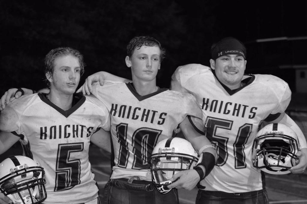 DylanCofer's tweet photo. Flash back from sophomores to Juniors can't wait for senior year #BCAFootball http://t.co/uZxS41tE4V
