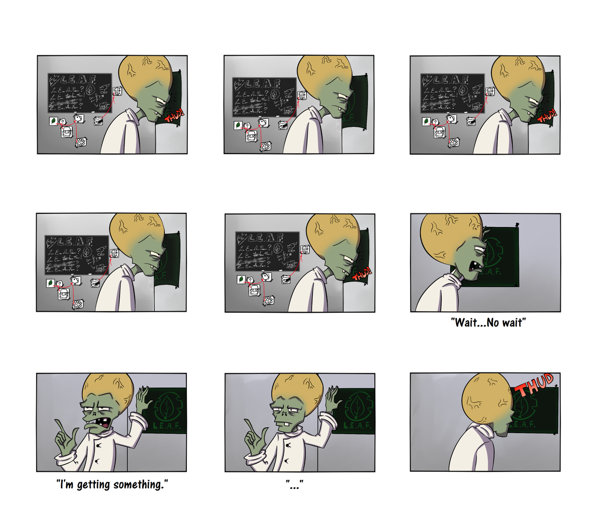 PlantsvsZombies's tweet photo. #PvZ Zomboss muses about L.E.A.F - A thank you to our fans by @elementz124. Discover more on #Twitch at 2:00 pm PT. http://t.co/Lx9OAw4ddU