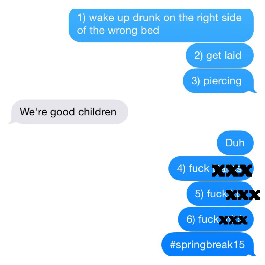 Honneyybeeee's tweet image. 😂❤️😘 #springbreak15