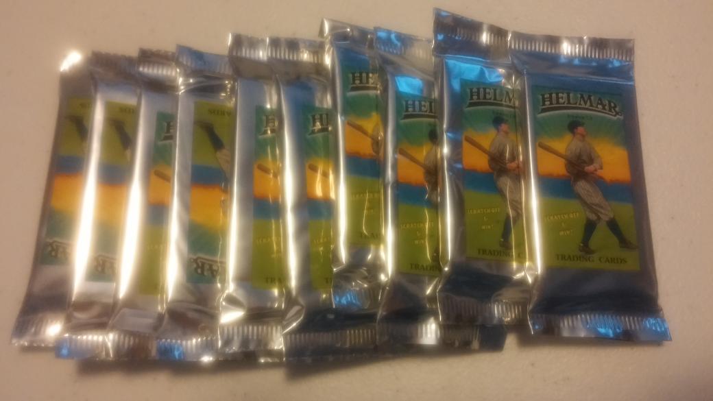 JayLaneCards's tweet image. More #HELMAR baseball packs, YES!!!