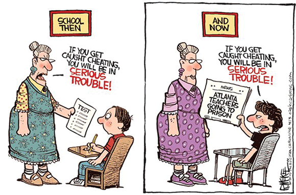gulftoday's tweet photo. Today's Cartoon
#atlantacheatingscandal http://t.co/3vjh3Mgbfz