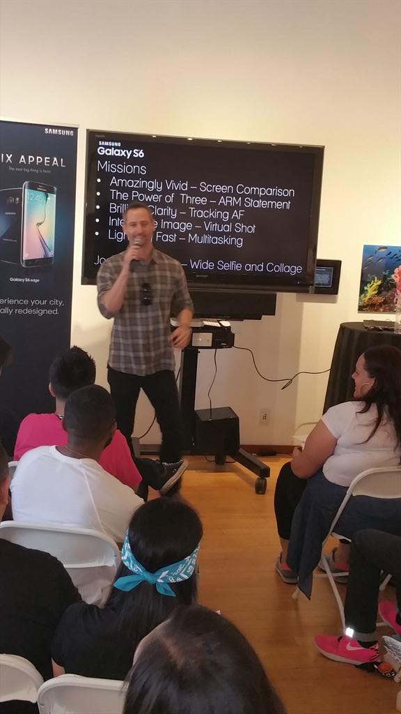 TMobileTraining's tweet photo. @LAjoeperez brings Six Appeal to LA! #SixAppealLA http://t.co/GtStC3YI2E