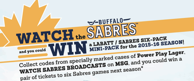 BuffaloSabres's tweet photo. Watch us tonight on MSG for a chance to win a 6-pack of tix next season! 6:30pm Tops Game Night Pregame. #CHIvsBUF http://t.co/6yhhQ3Cbc1
