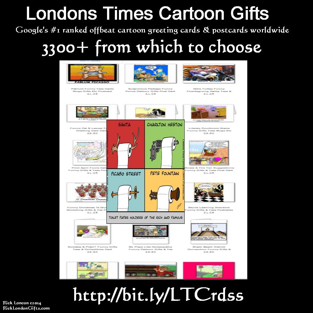 50%off all 3000+ @LTCartoons #Cards 
#Sale Ends2nite1159pmPT Code GIFTFORGRADS 
#humor #zazzle bit.ly/LTCrdss