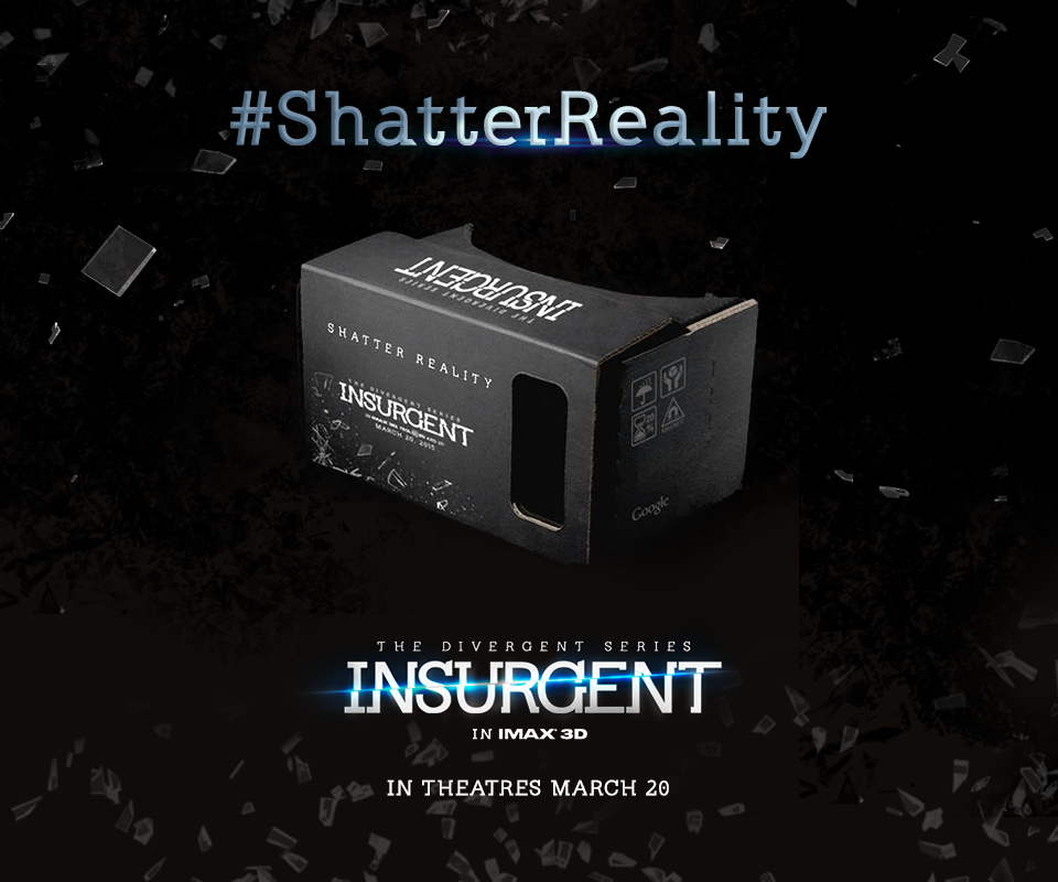 boosterjuice's tweet photo. Headover 2 http://t.co/FoYK9O6up6 for your chance 2 win a Limited Edition #Insurgent Google Cardboard #ShatterReality http://t.co/tnYHO89nwY