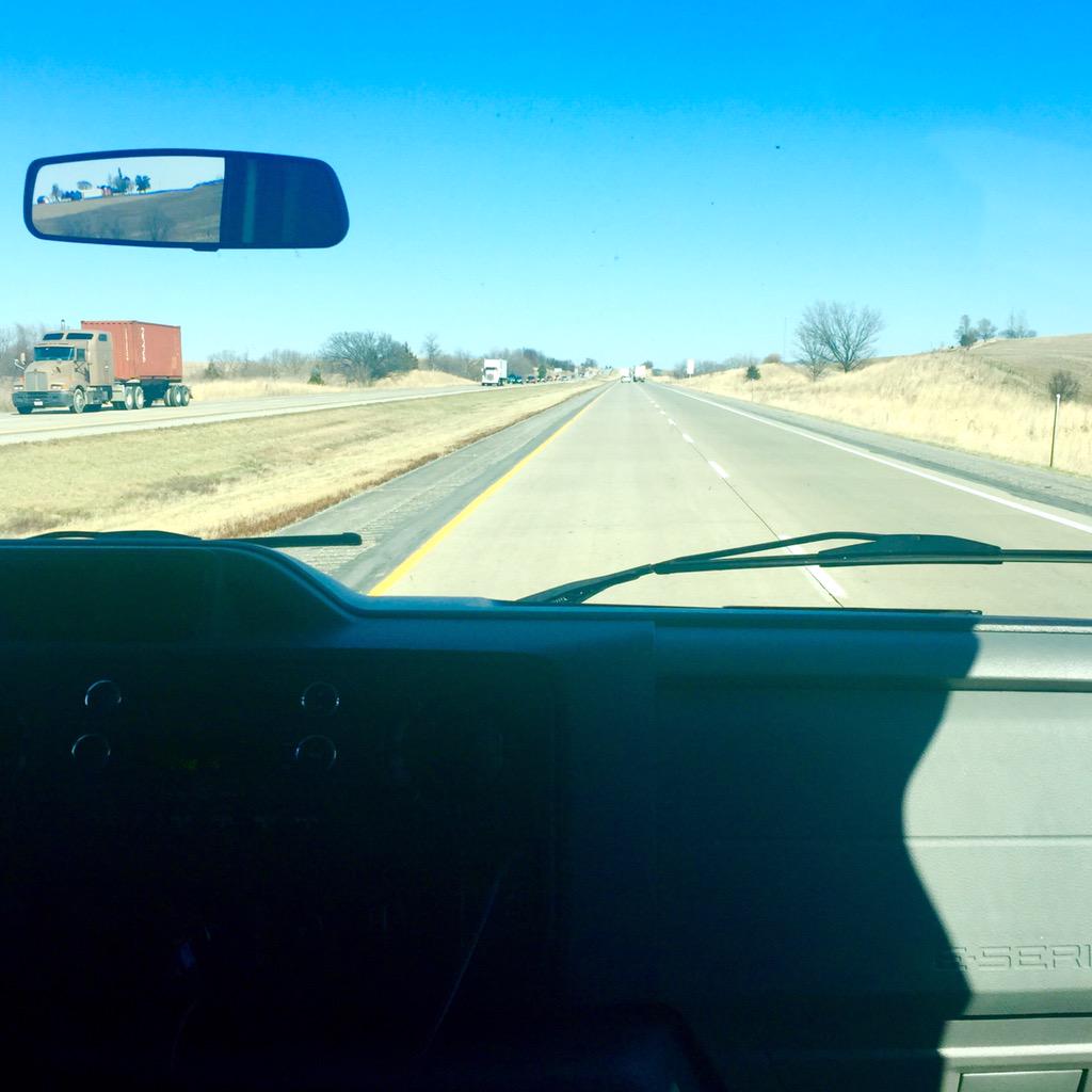 aigausd's tweet photo. On our way to the Stefan Sagmeister: Happiness Talk in Des Moines! http://t.co/iXwumc6mKB