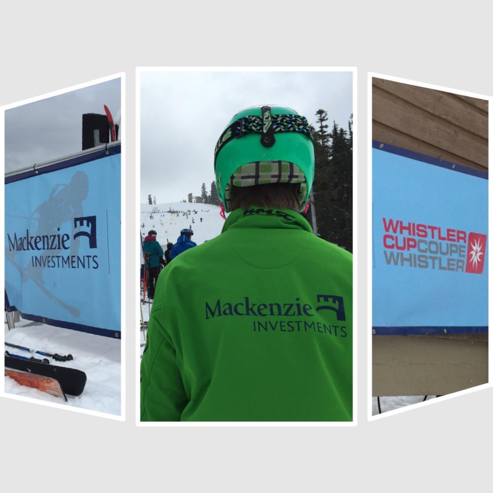MackenzieInvest's tweet photo. Representing at the tandem slalom at @whistlercup. Can't wait for the parade this eve! @WhistlerBlckcmb #skiing http://t.co/4QfZo3fMzO