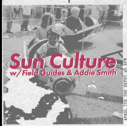 SunCultureMusic's tweet photo. April 7th
The Depot Coffee House
$5
Friends, join us for music and great people @field_guides and @AddieSmyth http://t.co/qNzwpvfIwh