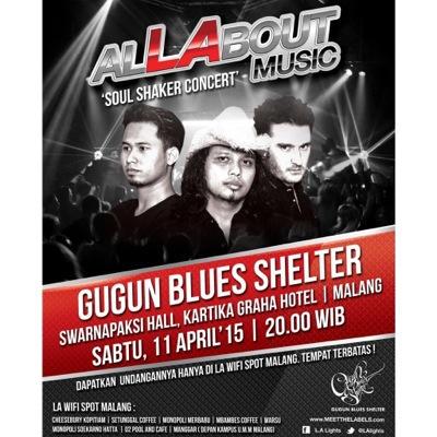 7hari lagi nih..udah hapalin lagu <a href="/GBluesShelter/">GBluesShelter</a> utk sing song bareng nanti tgl 11april?? H-7 #SoulShakerConcert
