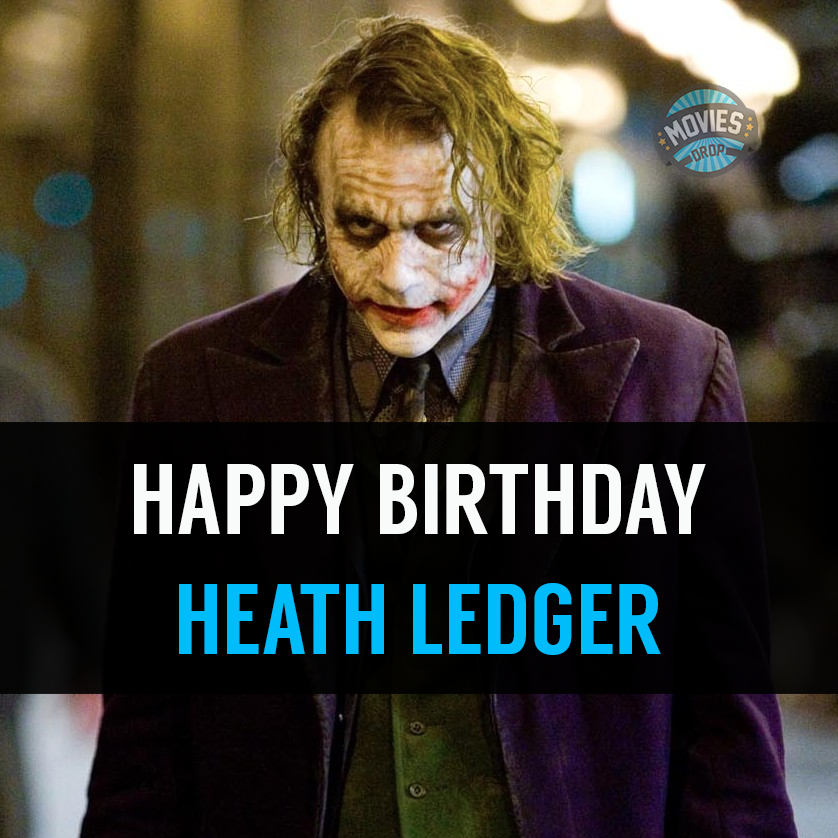 Happy Birthday Heath Ledger! ^_^ 

The Joker! 8-|   