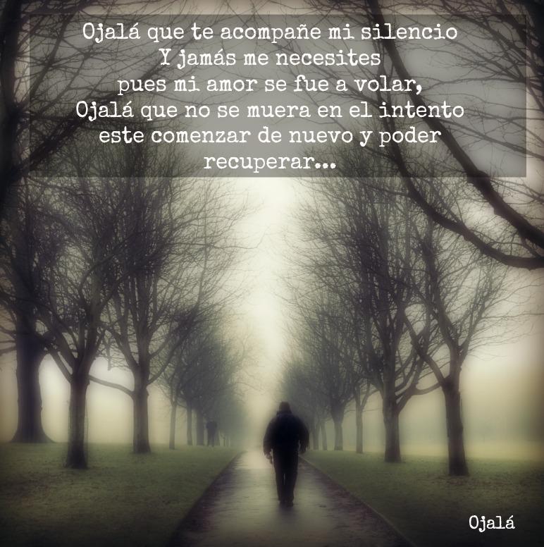 GrupoPandora's tweet photo. Ojalá que te acompañe mi silencio y jamás me necesites pues mi amor se fue a volar... http://t.co/wfTOQb94e3