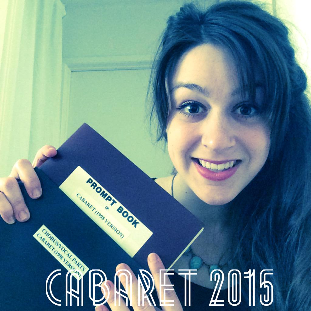 First day of rehearsal for Cabaret! @welkresorts